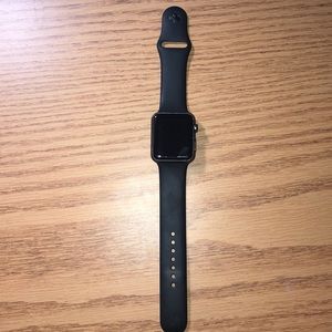 Apple Watch black series 3 with charger